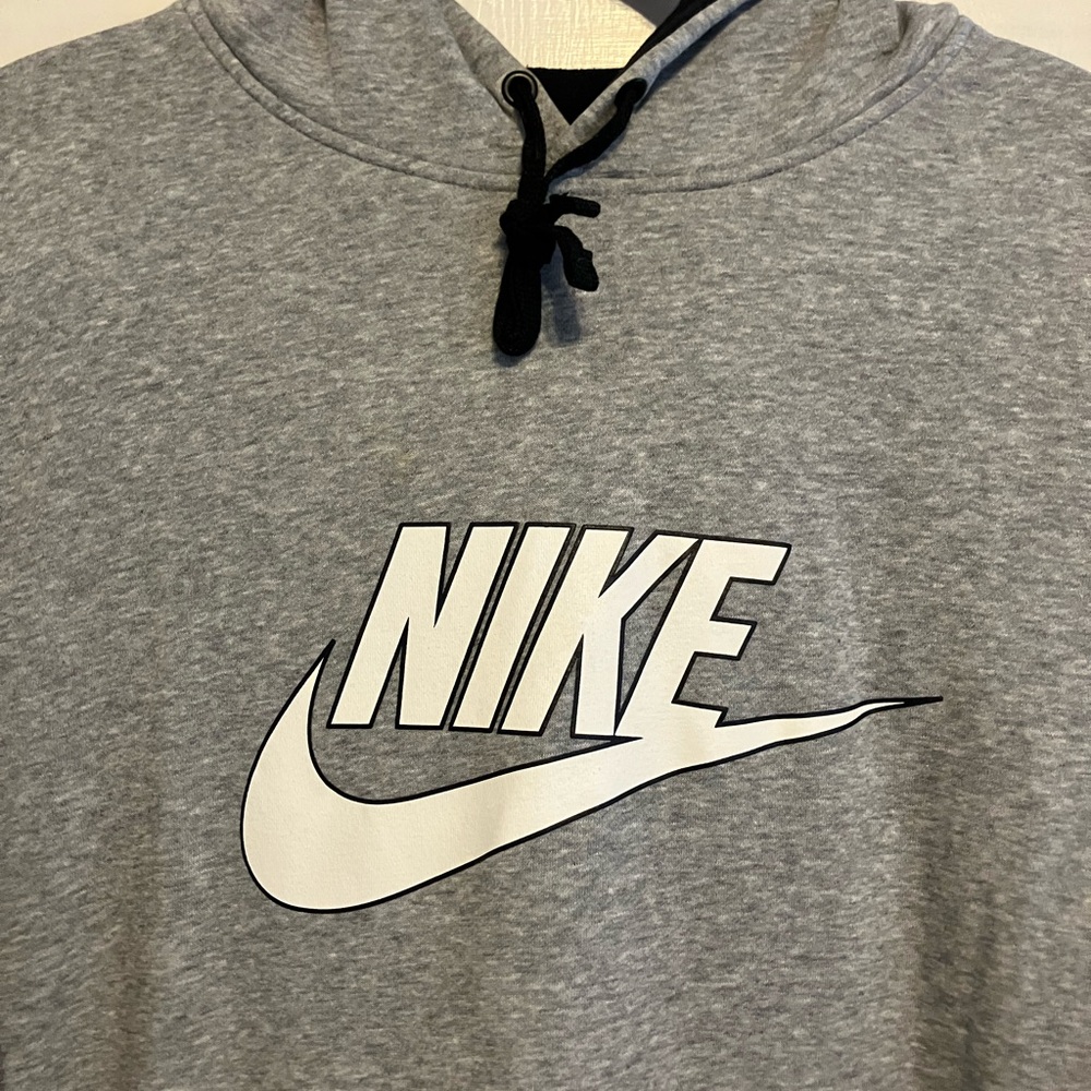 Nike Black and Gray Pullover